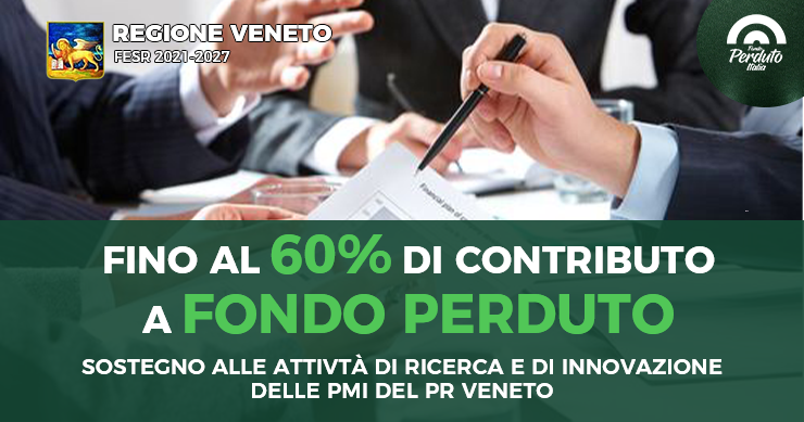 Veneto. Fondo perduto Italia per il consolidamento delle start-up innovative. Anno 2026