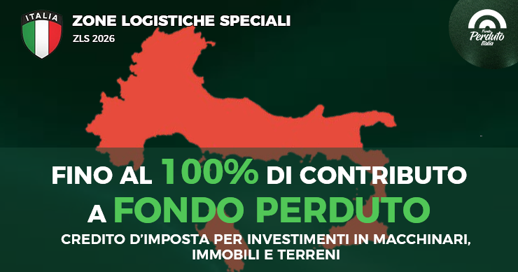 CREDITO DIMPOSTA PER INVESTIMENTI IN MACCHINARI IMMOBILI E TERRENI 2026