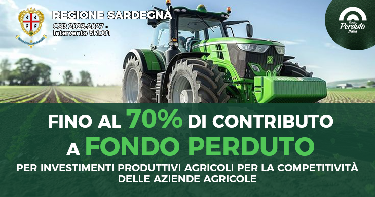 PER INVESTIMENTI PRODUTTIVI AGRICOLI PER LA COMPETITIVITÀ DELLE AZIENDE AGRICOLE 2026