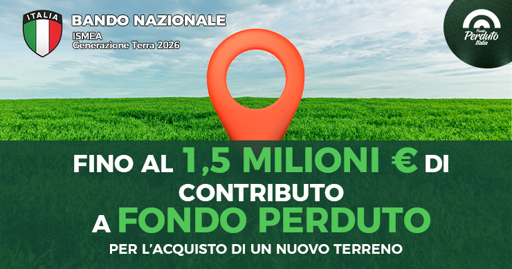 PER L’ACQUISTO DI UN NUOVO TERRENO condoperduto 2026